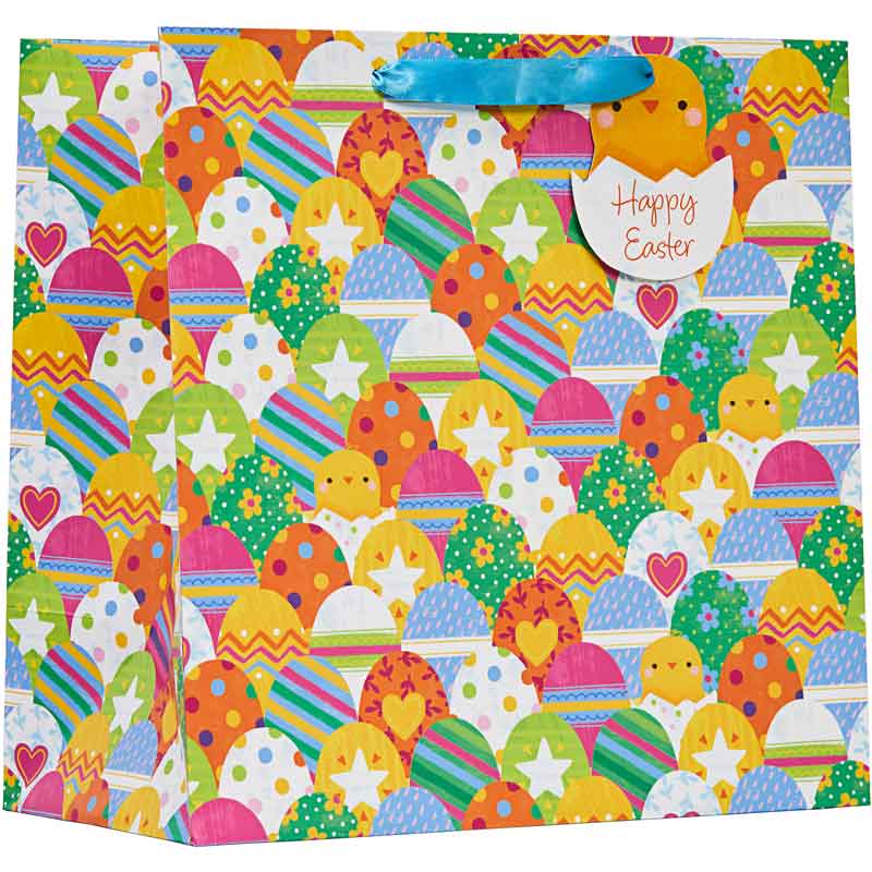 EASTER EGGS LARGE GIFT BAG 6S