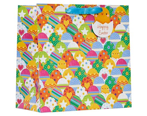 EASTER EGGS LARGE GIFT BAG 6S