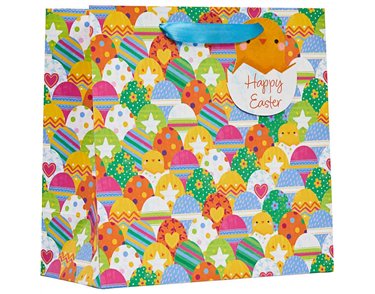 EASTER EGGS MEDIUM GIFT BAG 6S