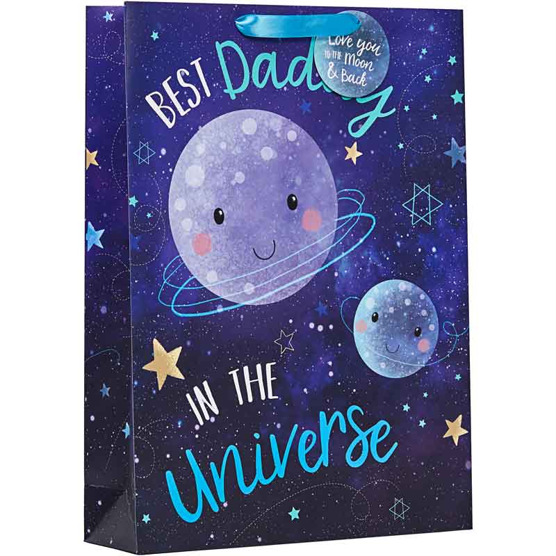 MOON AND BACK XLG FATHERS DAY GIFT BAG 6S