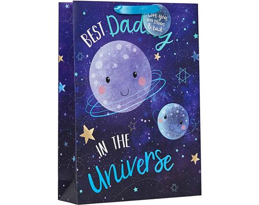 MOON AND BACK XLG FATHERS DAY GIFT BAG 6S