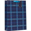 DAD TARTAN XLG FATHERS DAY GIFT BAG 6S