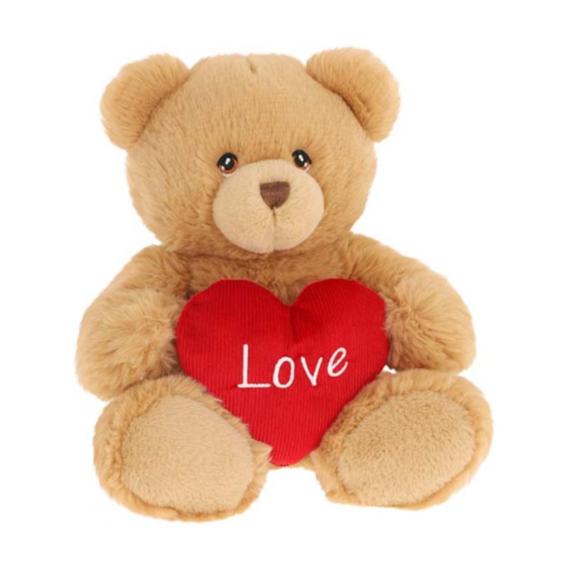 75cm KEELECO BROWN HARRY BEAR WITH HEART