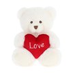 45cm KEELECO CREAM HARRY BEAR WITH HEART
