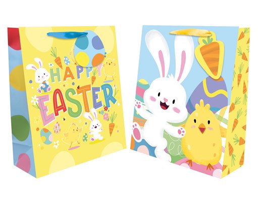EASTER LARGE CUTE GIFT BAG 12S
