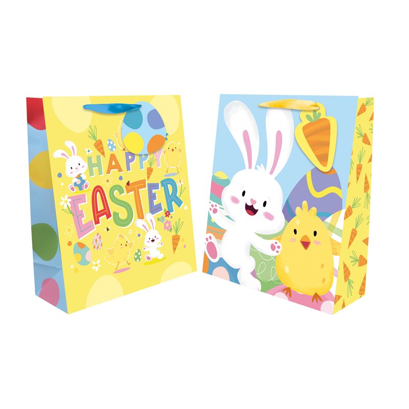EASTER MEDIUM CUTE GIFT BAG 12S
