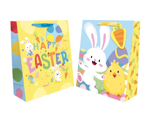 EASTER MEDIUM CUTE GIFT BAG 12S