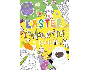 A4 EASTER COLOURING BOOK