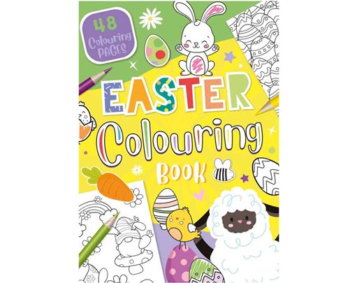 A4 EASTER COLOURING BOOK