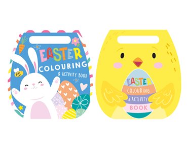 EASTER HANDLE COLOURING BOOK