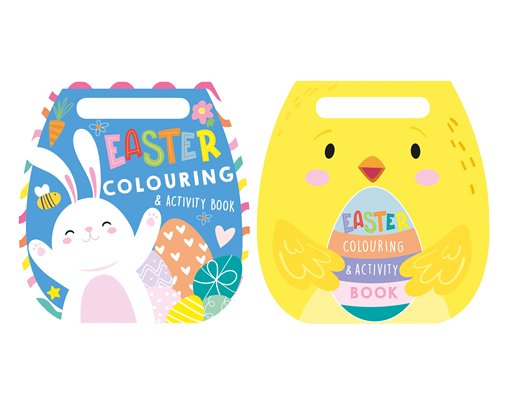 EASTER HANDLE COLOURING BOOK