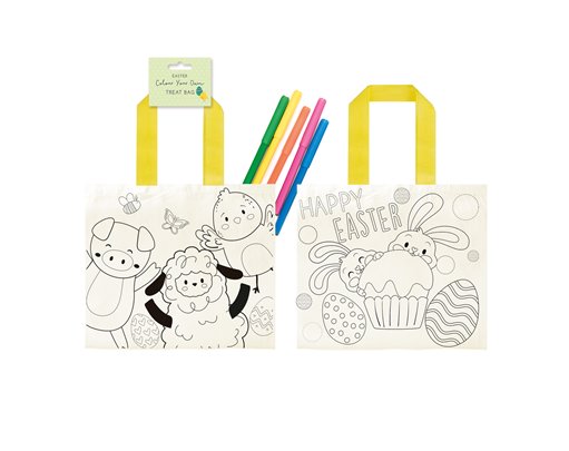 EASTER COLOUR YOUR OWN CANVAS BAG