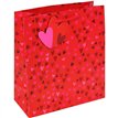 MINI HEARTS VALENTINES MEDIUM GIFT BAG 12S