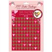 VALENTINES 100 DATES CHALLENGE POSTER