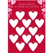 VALENTINES PERSONALISABLE SCRATCH DATES