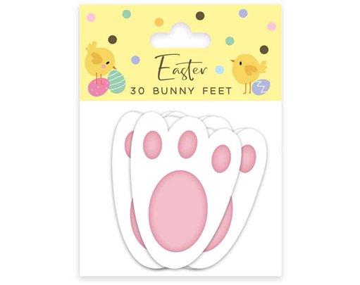 30PC EASTER BUNNY FEET