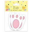 30PC EASTER BUNNY FEET