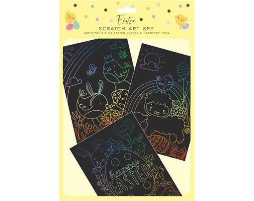 EASTER SCRATCH ART