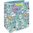 EASTER CUTE CHARACTERS LARGE GIFT BAG 12S