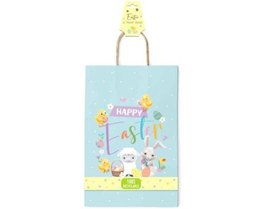 6PK 2ASST EASTER TREAT BAGS