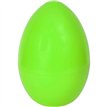 14in GREEN JUMBO PLASTIC EGG 6S