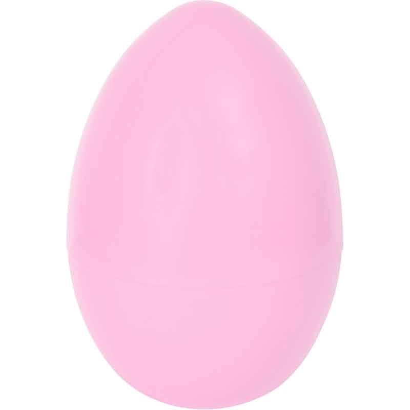 14in PINK JUMBO PLASTIC EGG 6S