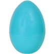 12in BLUE EXTRA LARGE PLASTIC EGG 6S