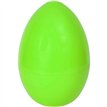 12in GREEN EXTRA LARGE PLASTIC EGG 6S