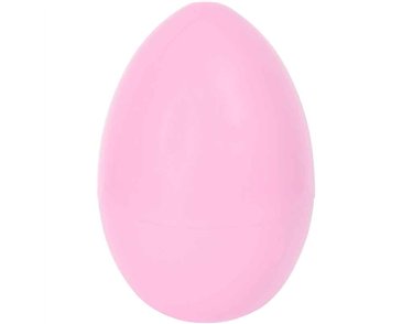 12in PINK EXTRA LARGE PLASTIC EGG 6S