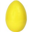 12in YELLOW EXTRA LARGE PLASTIC EGG 6S