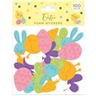 100PC EASTER FOAM STICKERS