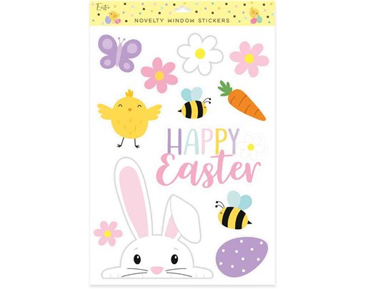 EASTER BUNNY WINDOW STICKER