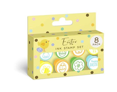 8PC EASTER INK STAMPS