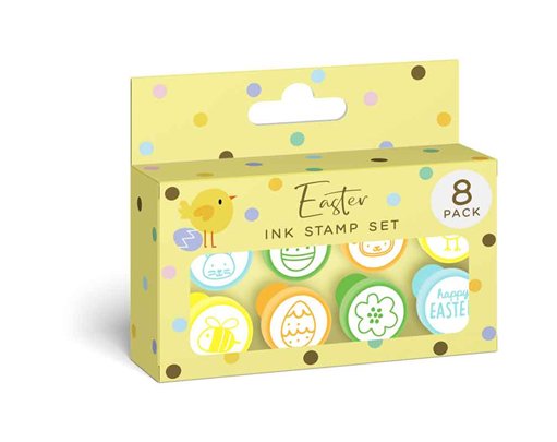 8PC EASTER INK STAMPS