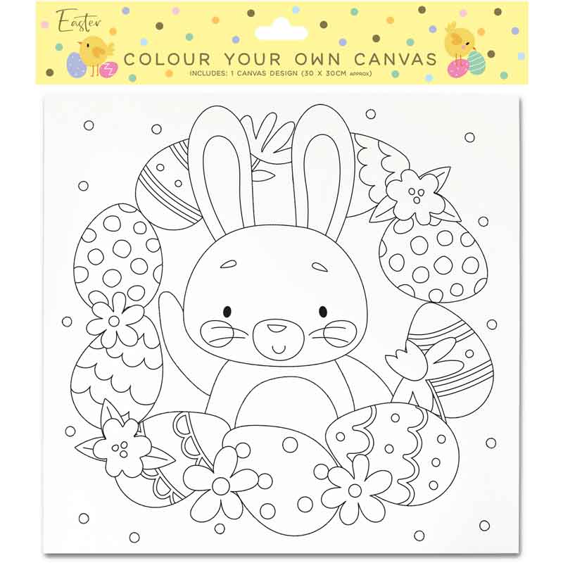 LARGE EASTER CANVAS