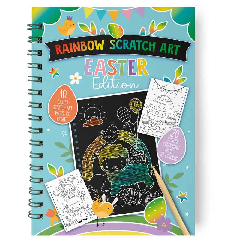EASTER SCRATCH ART BOOK