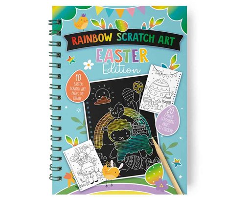 EASTER SCRATCH ART BOOK