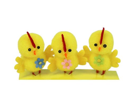 3PC EASTER CHICKS