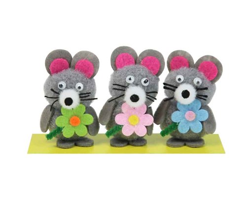 3PC EASTER MICE