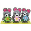 3PC EASTER MICE