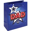 BEST DAD EVER MEDIUM GIFT BAG 12S