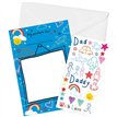 FATHERS DAY COLOUR IN CARD 12S