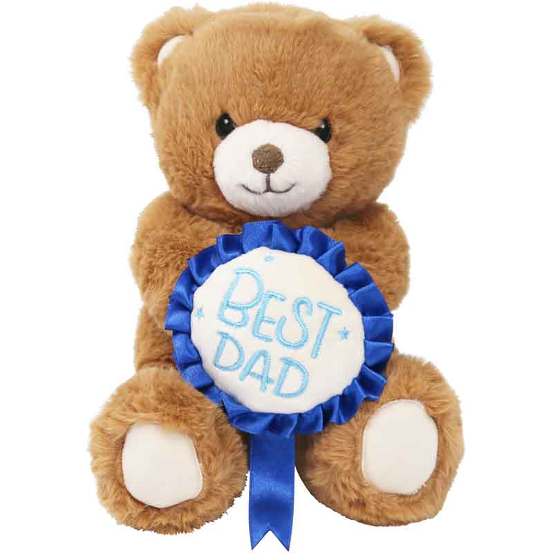 8in DAD BEAR SOFT TOY