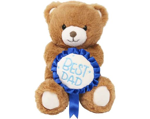 8in DAD BEAR SOFT TOY