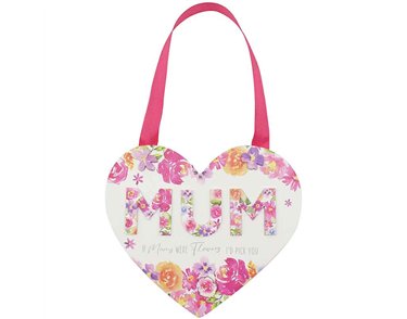 MUM HEART PLAQUE