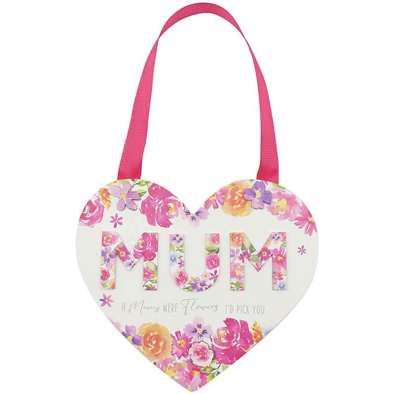 MUM HEART PLAQUE
