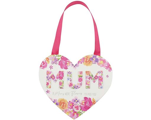 MUM HEART PLAQUE