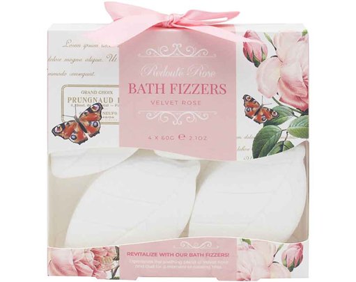 REDOUTE ROSE BATH FIZZERS