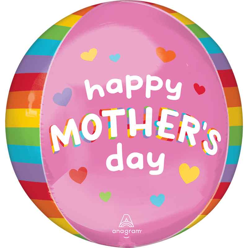 HAPPY MOTHERS DAY BRILLIANT RAINBOW ORBZ