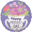 18in SATIN HAPPY MOTHER'S DAY TROPHY FOIL BALLOON